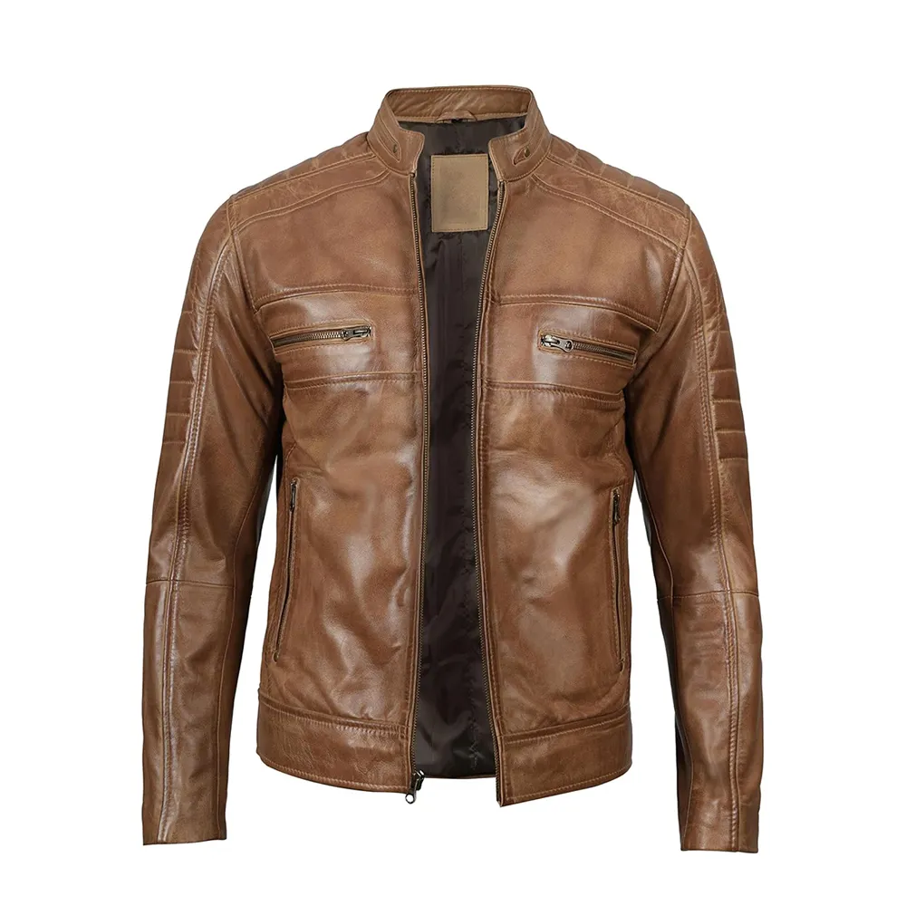 Giacche di pelle 2024 a buon mercato giacca di pelle nera di alta qualità giacca di pelle invernale per gli uomini
