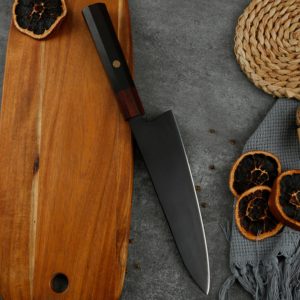 Wholesale Customized Stainless Steel Chef Knife <b>Wooden</b> Handle High Quality Kitchen <b>Slicing</b> Meat Fish Knife OEM ODM Available - Product Image 4
