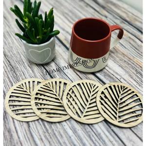 Proveedores directos de fábrica Posavasos de madera de teca de forma redonda Juego de 4 Esteras y almohadillas decorativas de mesa grande de gran demanda de Venta caliente - Product Image 5