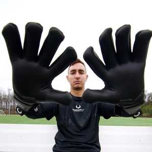 Gants de gardien de but de football Gants de gardien de but en cuir de qualité professionnelle - Product Image 5