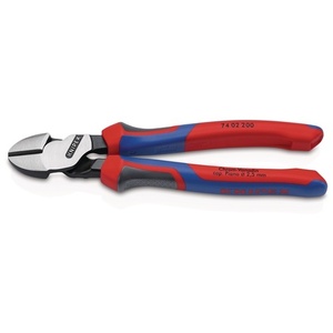 KNIPEX 200 mm Heavy-Duty Polished Side Cutters Form 0 <b>Kitchen</b> <b>Scissors</b> with Multi-Component Handles - Product Image 1