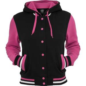 El mejor material de lana hecho chaqueta Varsity con capucha para mujer en diferentes tamaños Chaqueta Varsity para mujer con diseño de logotipo personalizado - Product Image 4