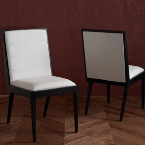 Safavieh Laycee Silla de comedor Estilo moderno Teca Caoba Suar Madera para el hogar Oficina y otras habitaciones 1012510 - Product Image 3