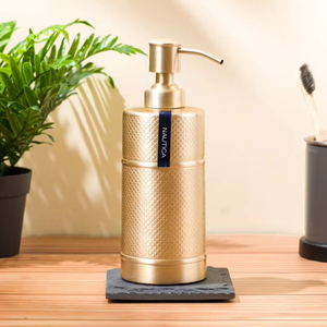 Sản xuất tại Ấn Độ Brass xà phòng lỏng chai Brass kim loại Dispenser cho phòng tắm mặt hàng trang trí ở mức giá thấp hơn - Product Image 1