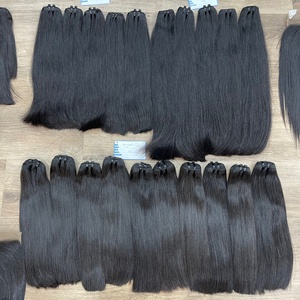 Vente en gros d'extensions de cheveux humains Remy vietnamiens de luxe faisceaux de cheveux de tissage droits naturels extension de cheveux de trame - Product Image 4