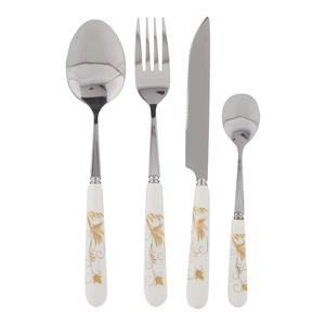 ชุดช้อนสแตนเลสขัดเงาอย่างดี ทนทาน ทันสมัย เป็นมิตรต่อสิ่งแวดล้อม สำหรับข้าว ซุป ของหวาน ชา - Product Image 4