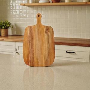 Planche à découper en bois extra large la plus vendue pour la préparation des aliments en cuisine et l'utilisation quotidienne de la cuisine, disponible à un prix raisonnable - Product Image 3