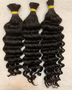 ผมต่อแบบเวฟลึกธรรมชาติ 3 มัด เกรดอินเดีย แบบ Double Machine Weft ผมแท้เวอร์จินเรมี่ เนื้อเนียนนุ่ม - Product Image 4