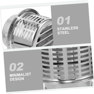 Parte del sistema HVAC, ventilación externa, <span class=keywords><strong>tapa</strong></span> <span class=keywords><strong>de</strong></span> <span class=keywords><strong>chimenea</strong></span>, cubierta <span class=keywords><strong>de</strong></span> rejilla <span class=keywords><strong>de</strong></span> ventilación, calentador <span class=keywords><strong>de</strong></span> agua, campana extractora, salida <span class=keywords><strong>de</strong></span> montaje en pared <span class=keywords><strong>de</strong></span> escape - Product Image 4