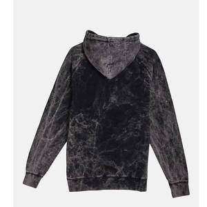 Sweat à capuche pour homme Hip Hop prix vente en gros Sweat à capuche vieilli lourd Design Acid Wash Sweat à capuche avec logo de marque personnalisé pour homme - Product Image 2