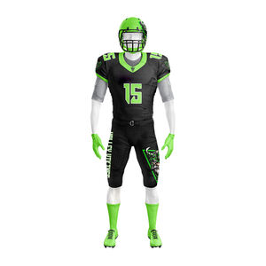 Camiseta y pantalones de fútbol americano personalizados, diseño de sublimación completa, número de nombre personalizado, ropa de equipo, fábrica OEM - Product Image 5