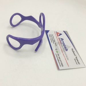 Wholesale High Quality Barber Hairdressers <b>Bracelet</b> in Purple Color Coated - Product Image 4