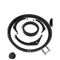 Ensemble de guidage de corde gauche SWF Nova N000691 pour tambour de treuil de grue série Nova M, pièces de rechange pour enroulement gauche