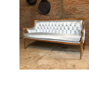 Vente d'usine : Canapé moderne en teck massif de qualité supérieure, surface riche en huile naturelle, idéal pour le salon - Product Image 2