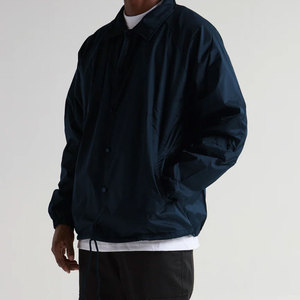 Stylish Plain Men <b>Coaches</b> Jackets With Custom Logo Printing And Embroidery Lightweight Windproof Men Winter <b>Coaches</b> Jacket - Product Image 6