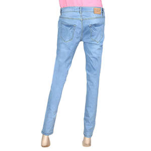 Pantalon en jean pour femme - Bleu clair - Product Image 5