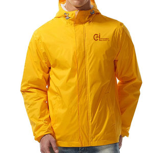 Chaqueta Cortavientos de Invierno con Capucha para Hombre, Talla Grande, Transpirable, Ecológica, con Logotipo Frontal, Precio Económico - Product Image 1