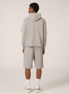 Conjunto de sudaderas con capucha y pantalones cortos para hombre, conjuntos informales elegantes de verano, ajuste personalizado con telas duraderas de calidad - Product Image 2