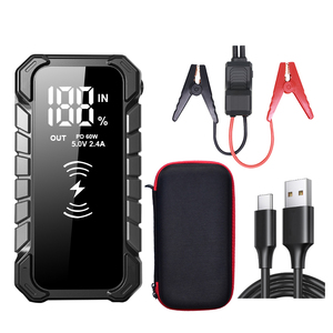 เครื่องจั๊<span class=keywords><strong>ม</strong></span>สตาร์ท<span class=keywords><strong>รถ</strong></span>ยนต์แบบไร้สาย2000A 12V แบตเตอรี่สำรองแบบชาร์จเร็ว USB พก<span class=keywords><strong>พา</strong></span>ได้ปลอดภัย - Product Image 1
