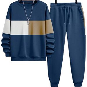 ชุดวอร์มกางเกงวิ่งพิมพ์ลายนูนสำหรับบุรุษและสตรีสำหรับฤดูหนาวโลโก้แบบกำหนดเอง - Product Image 1