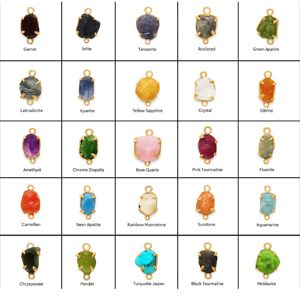 หินอัญมณีดิบแบบคาร์เนเลี่ยนธรรมชาติจี้คริสตัลสีส้มสำหรับทำเครื่องประดับ - Product Image 5