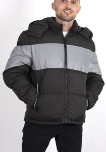 Venta caliente último diseño de los hombres Stand Collar Bubble Jacket para el invierno Wear High Street Style Hecho en Pakistán - Product Image 3