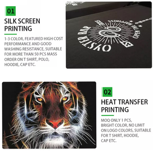 Sweat-shirt à col rond uni en gros, manches longues, coton, logo personnalisé, broderie surdimensionnée, sweat-shirt pour homme - Product Image 3