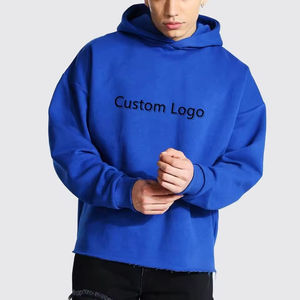 เสื้อฮู้ดดี้ผ้าฝ้ายแท้ 100% แขนยาวทรงหลวม ไซส์พลัส สไตล์ฮิปฮอป ลำลอง วินเทจ คุณภาพสูง รับผลิตเสื้อฮู้ดดี้แบบสั่งทำ - Product Image 1