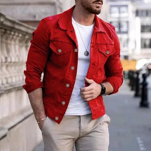 Qualité supérieure Personnaliser 100% Coton Hommes Vestes En Gros Denim Veste Pour Hommes Élégant Lavé Jeans Homme Vestes - Product Image 3