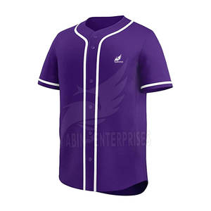 Ropa deportiva transpirable con diseño personalizable para jugadores, jersey de béisbol y softbol fabricado en Pakistán de la mejor calidad al por mayor - Product Image 4