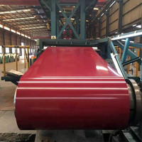 Bobine d'acier prélaqué double face PPGI Z40, revêtement supérieur 15-20μm, pour usage intérieur et conduits |   Usine chinoise