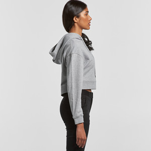 Vente en gros, Logo personnalisé, haute qualité, poids lourd, Pull-Over court, vêtements de rue, sweats à capuche pour femmes - Product Image 5