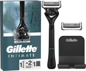 Rasoir intime Gillette pour zone intime, 1 manche, 2 lames de rechange - Product Image 1