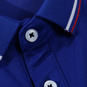 Polos de algodón de alta calidad con logotipo bordado personalizado para hombre, ropa deportiva informal de marca, Polos, camisetas para el hogar, camiseta Polo para hombre - Product Image 3