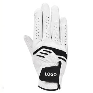 Durable Sheepskin Golf <b>Gloves</b> with Customized Color Breathable & UV Protection for Men & Women Sports Use - Product Image 3