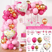 Nouveauté : Kit d'arche de ballons floraux sur le thème de l'été, guirlande pour fête d'anniversaire, mariage, baby shower, décoration de la maison