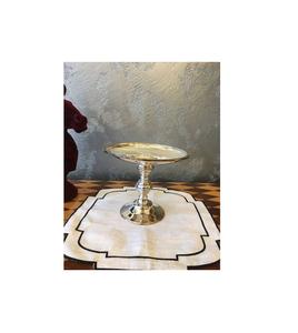 แท่นวางเค้กโลหะดีไซน์แบบอินเดียดั้งเดิมพร้อมลวดลายตอกด้วยมือที่ซับซ้อนสำหรับงานฉลองงานแต่งงานและงานเลี้ยง - Product Image 6