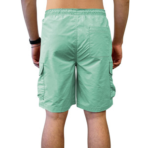 Custom <b>Men</b> Cargo <b>Shorts</b> Breathable Multi Pocket With <b>Elastic</b> <b>Waistband</b> Drawstring Summer Comfort Casual <b>Shorts</b> for <b>Men</b> - Product Image 5
