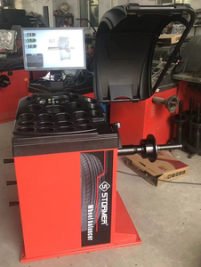 Équipement d'alignement de roues compact à bon prix, équilibreuse de pneus numérique avec écran LED, certifiée CE, fabricant prêt à expédier - Product Image 2