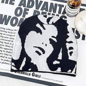 Moda Streetwear gorro de punto logotipo personalizado Beanie Hat venta al por mayor a granel sombreros de punto invierno cráneo gorras barato OEM proveedor - Product Image 5