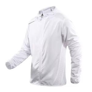 Veste matelassée à capuche légère pour homme 2025 Logo personnalisé Respirant Toile Coupe-vent Imperméable Couleur unie Mode d'hiver - Product Image 5
