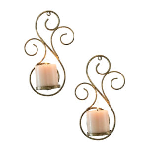 Modern Eco-Friendly Metal Iron <b>Wall</b> <b>Sconces</b> Quality Candle Holders for Indoor Christmas Decoration Stylish Design Candle Holder - Product Image 1