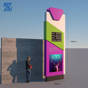 Letrero de precio de <span class=keywords><strong>la</strong></span> <span class=keywords><strong>estación</strong></span> de servicio de gasolina, publicidad Led, señal de poste - Product Image 6
