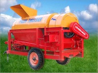 Machine à battre le riz à flux axial de qualité supérieure pour une séparation efficace et propre des grains, disponible à un prix compétitif