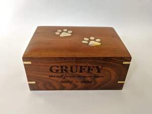 Personalized Cremation pet <b>urn</b> Handcrafted rosewood pet <b>urn</b> Pet <b>urn</b> <b>for</b> <b>dogs</b> cats memorial <b>for</b> <b>dogs</b>, <b>Dog</b> <b>urn</b>, cat <b>urn</b> (Large) - Product Image 2