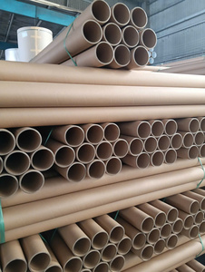 Custom Size <b>Corrugated</b> <b>Paper</b> Tubes Recyclable Uncoated Industrial Packaging Logistical Use - Product Image 2