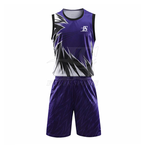 Uniforme de basket-ball de conception unique Uniforme de basket-ball à séchage rapide Uniforme de basket-ball de sport - Product Image 1