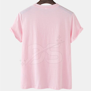 T-shirt pour homme décontracté de haute qualité 100% coton respirant léger uni avec design personnalisé Nouveau style 2025 en vente - Product Image 2