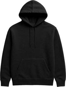 Sweat à capuche pour homme Pull oversize en coton polaire Sweat à épaules tombantes Logo personnalisé Streetwear d'hiver Chaud Look tendance - Product Image 5