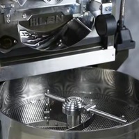 Machine à torréfier les grains de café électrique automatique industrielle, marque LBN, garantie 1 an, 140 kg, 1200x800x1800 mm, vente en gros au Vietnam